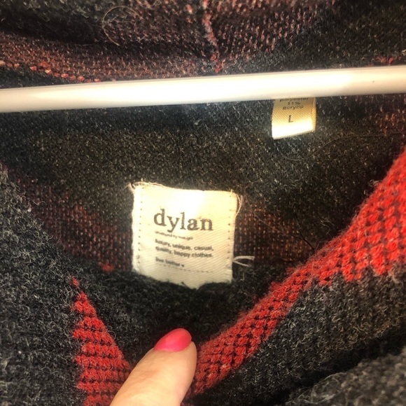 DYLAN chevron sweater sz L - Picture 2 of 5